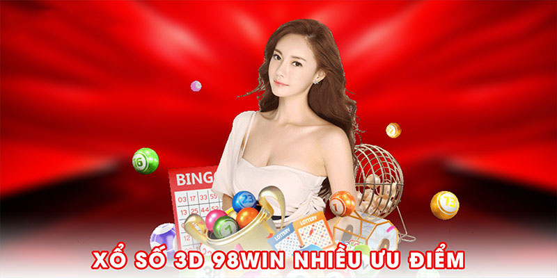 Xổ số 3D WW88 nhiều ưu điểm